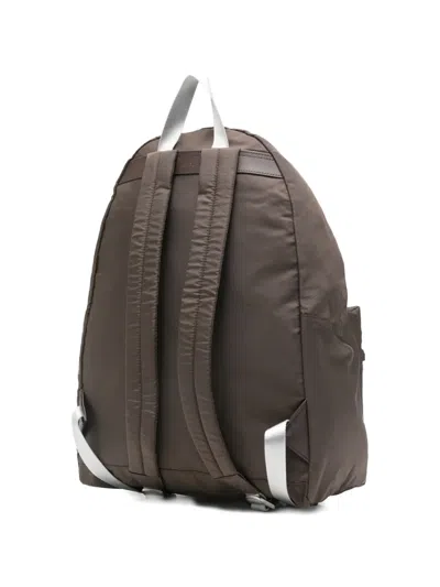 A.p.c. Zip-up Backpack In Brown