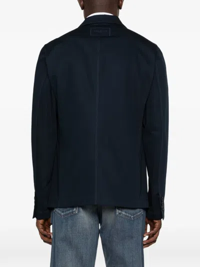 Givenchy Cotton Blazer In Blue