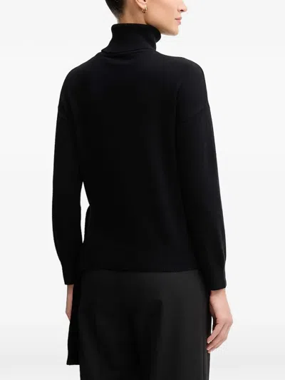 Gaudì Turtleneck Sweater In Black