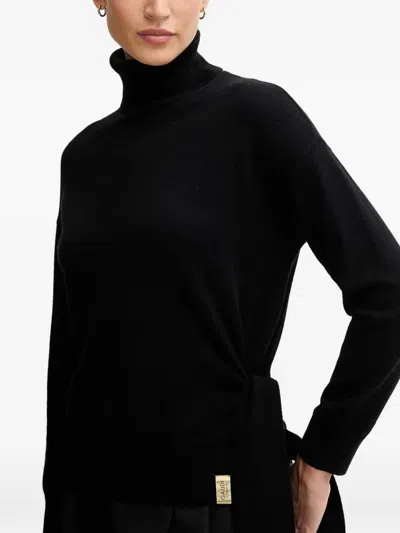 Gaudì Turtleneck Sweater In Black