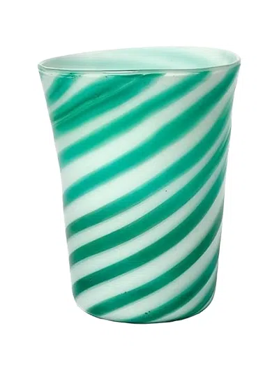 Bitossi Home Striped Glass Set (two-person Setting) In Multi