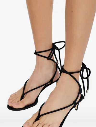 Dsquared2 Tie Ankle Strap Sandal In Multi