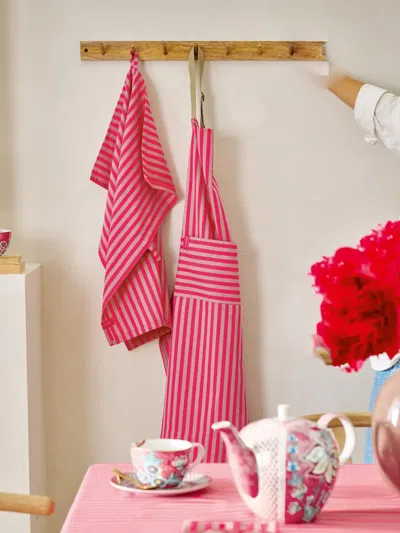 Pip Studio Striped Apron In Multi