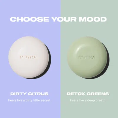 Mutha Exfoliating Body Bar Detox Greens