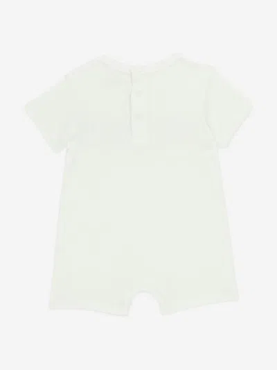 Guess Baby Logo Romper In Multi