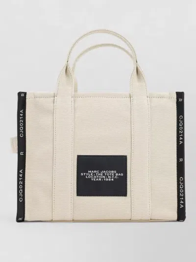 Marc Jacobs Medium Canvas Tote Bag Logo Strap