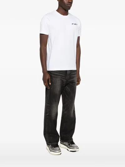 Off-white Logo T-shirt In White