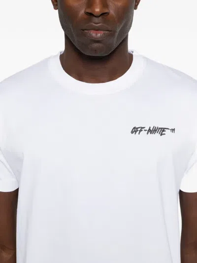 Off-white Logo T-shirt In White