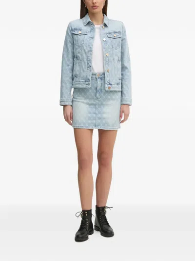 Gaudì Patterned Mini Skirt In Multi