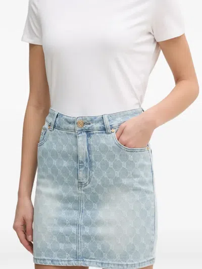 Gaudì Patterned Mini Skirt In Multi