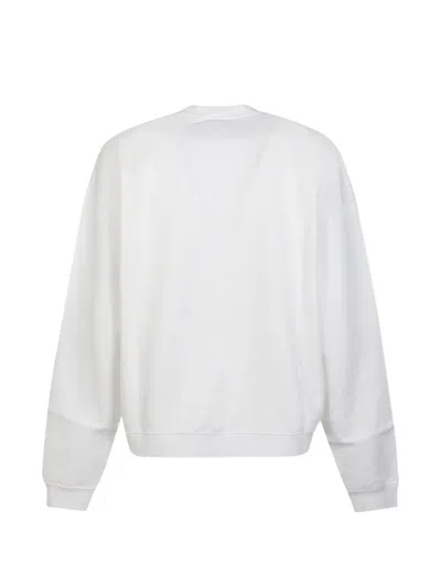 Dsquared2 Graphic-rint Sweatshirt In White
