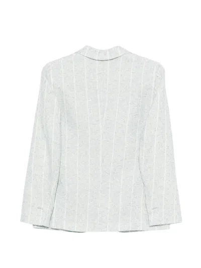Eleventy Striped Blazer In Multi