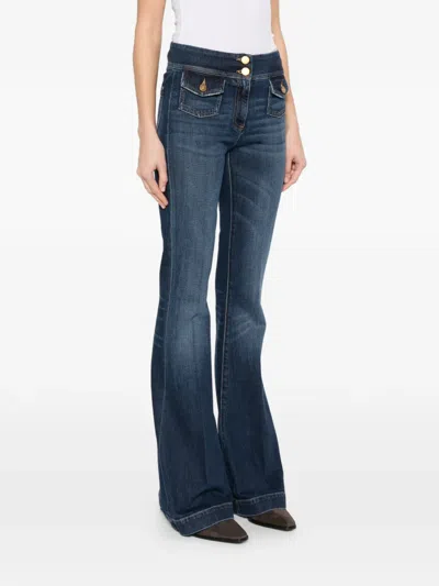 Seafarer Flap-pocket Jeans In Blue