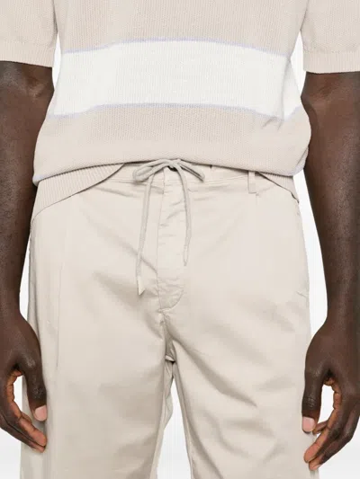 Eleventy Drawstring Bermuda Shorts In Neutral