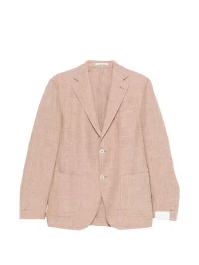 Eleventy Single-breasted Blazer In Neutral