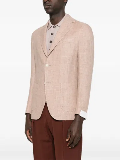 Eleventy Single-breasted Blazer In Neutral