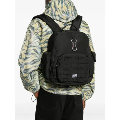 Kenzo Logo Backpack In Black