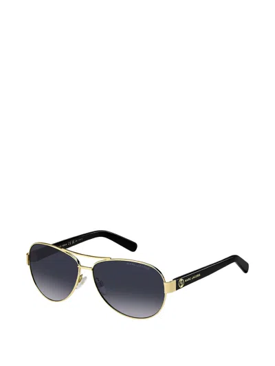 Marc Jacobs Pilot-frame Sunglasses In Gold