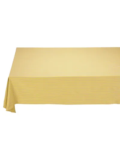 Pip Studio Striped Tablecloth In Yellow