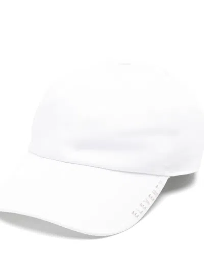 Eleventy Logo Baseball Hat In White