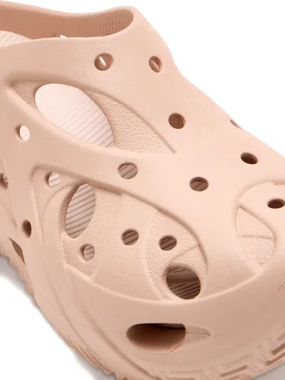 Crocs Caged Mules In Pink
