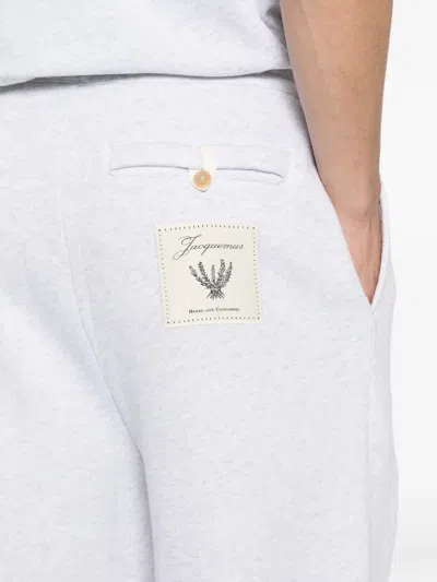 Jacquemus Drawstring Sweatpants In Gray