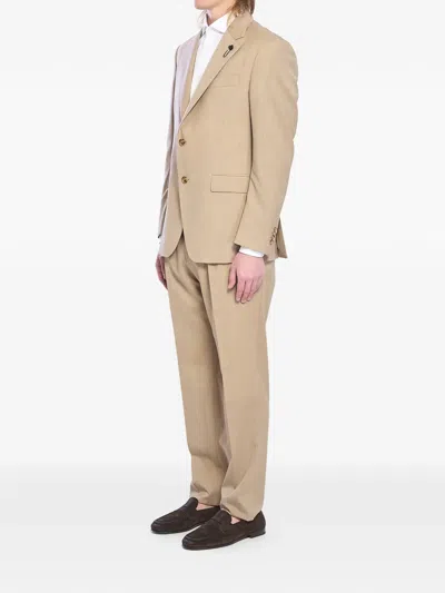 Lardini Feeling Single-breasted Classic Suit In Neutral