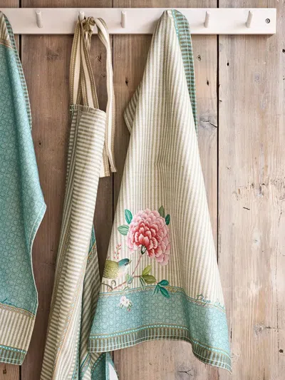 Pip Studio Blushing Birds Apron In Neutral