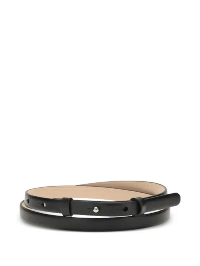 Sa Su Phi Leather Belt In Black