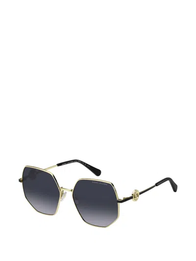 Marc Jacobs Geometric-frame Sunglasses In Blue