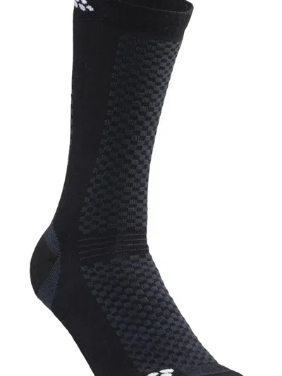 Craft Wool Warm Mid 2-pack Sock In Black