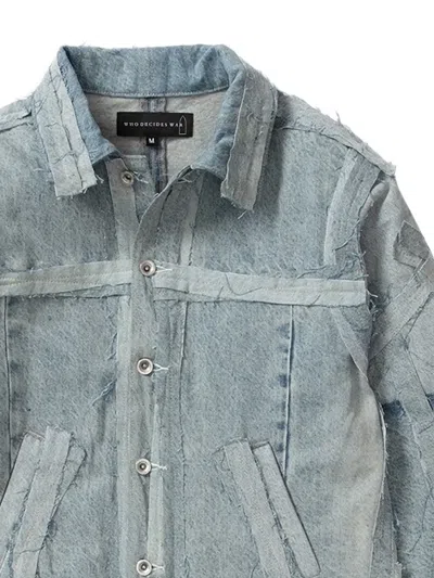 Who Decides War Button-up Jacket In Blue