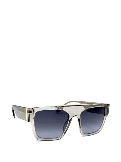 Marc Jacobs Square-frame Sunglasses In Blue