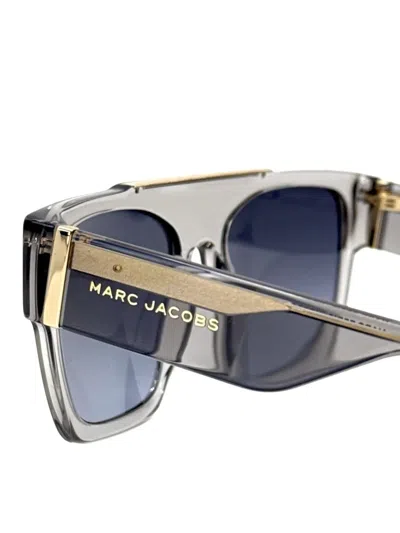 Marc Jacobs Square-frame Sunglasses In Blue