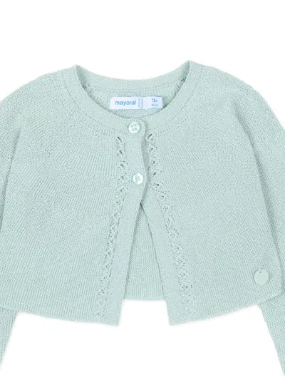Mayoral Buttoned Cardigan In Multi