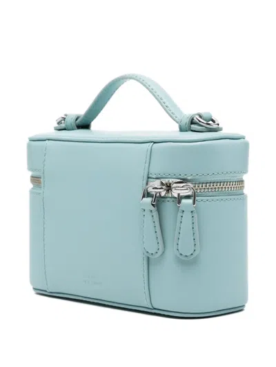 Marc Jacobs Zip Top Handle Make Up Bag In Blue