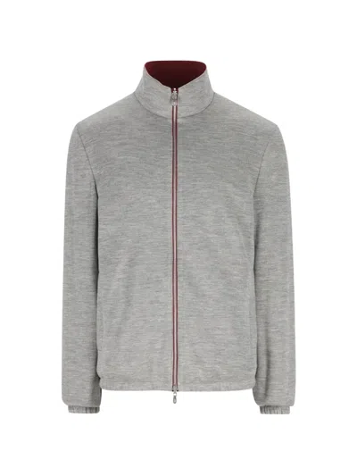 Brunello Cucinelli Reversible Jacket In Red