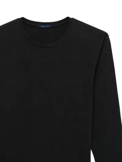 Patrick Assaraf Long-sleeve T-shirt In Black