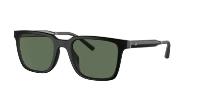 Oliver Peoples Roger Federer 52mm Polarized Rectangular Sunglasses In Blue