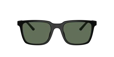 Oliver Peoples Roger Federer 52mm Polarized Rectangular Sunglasses In Blue