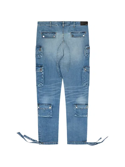 Amiri Multiple-pockets Jeans In Blue