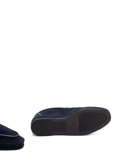 Castaã±er Leather Espadrilles In Multi