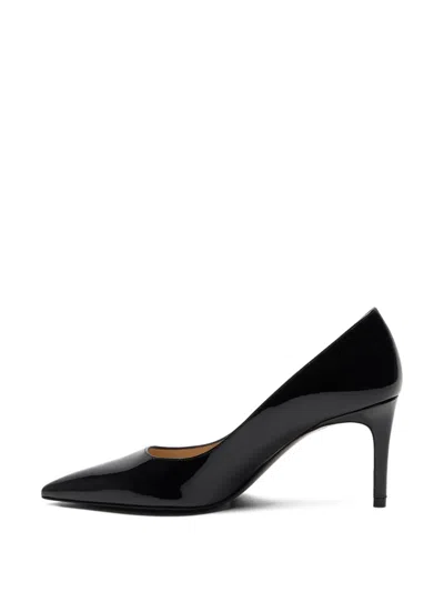 Stuart Weitzman Pointed-toe Pumps In Black