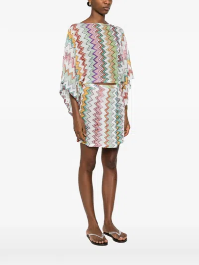 Missoni Zigzag-pattern Blouse In Multi