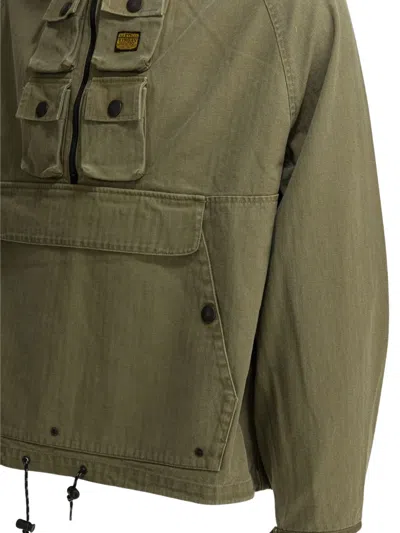 Kapital Nickle Multi-pocket Jacket In Green