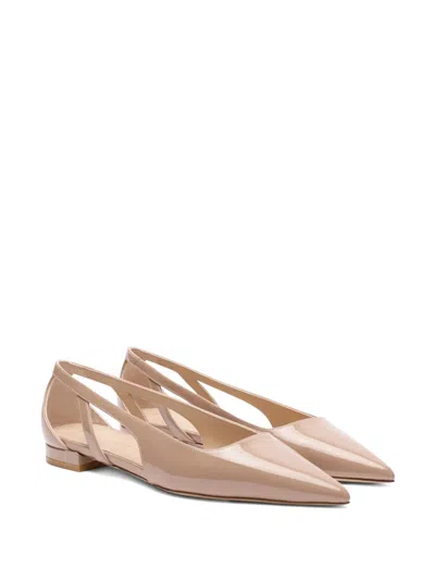 Stuart Weitzman Stuart Power Cutout Flat In Multi