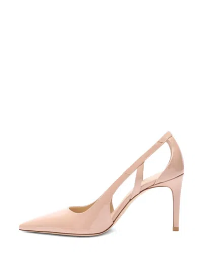 Stuart Weitzman Stuart Power Cutout Pointed Pump In Multi