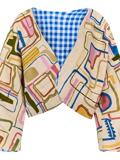 Hunter Miro Cropped Jacket In Multi