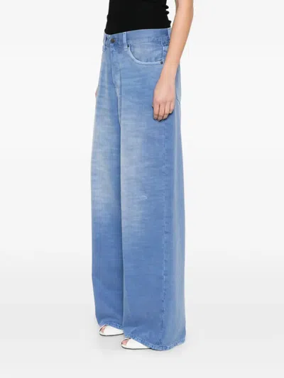 Haikure Button Jeans In Blue