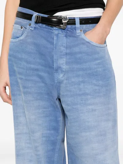 Haikure Button Jeans In Blue